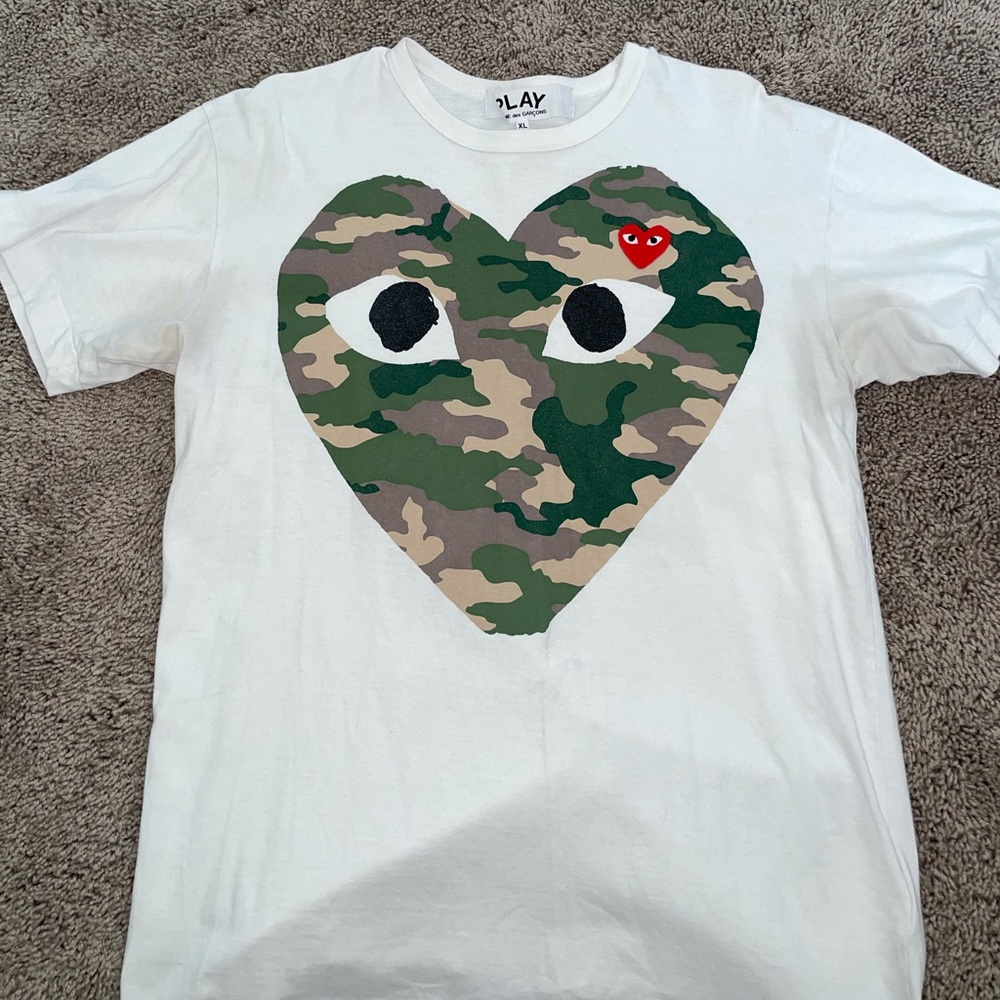 Camo “CDG” shirt